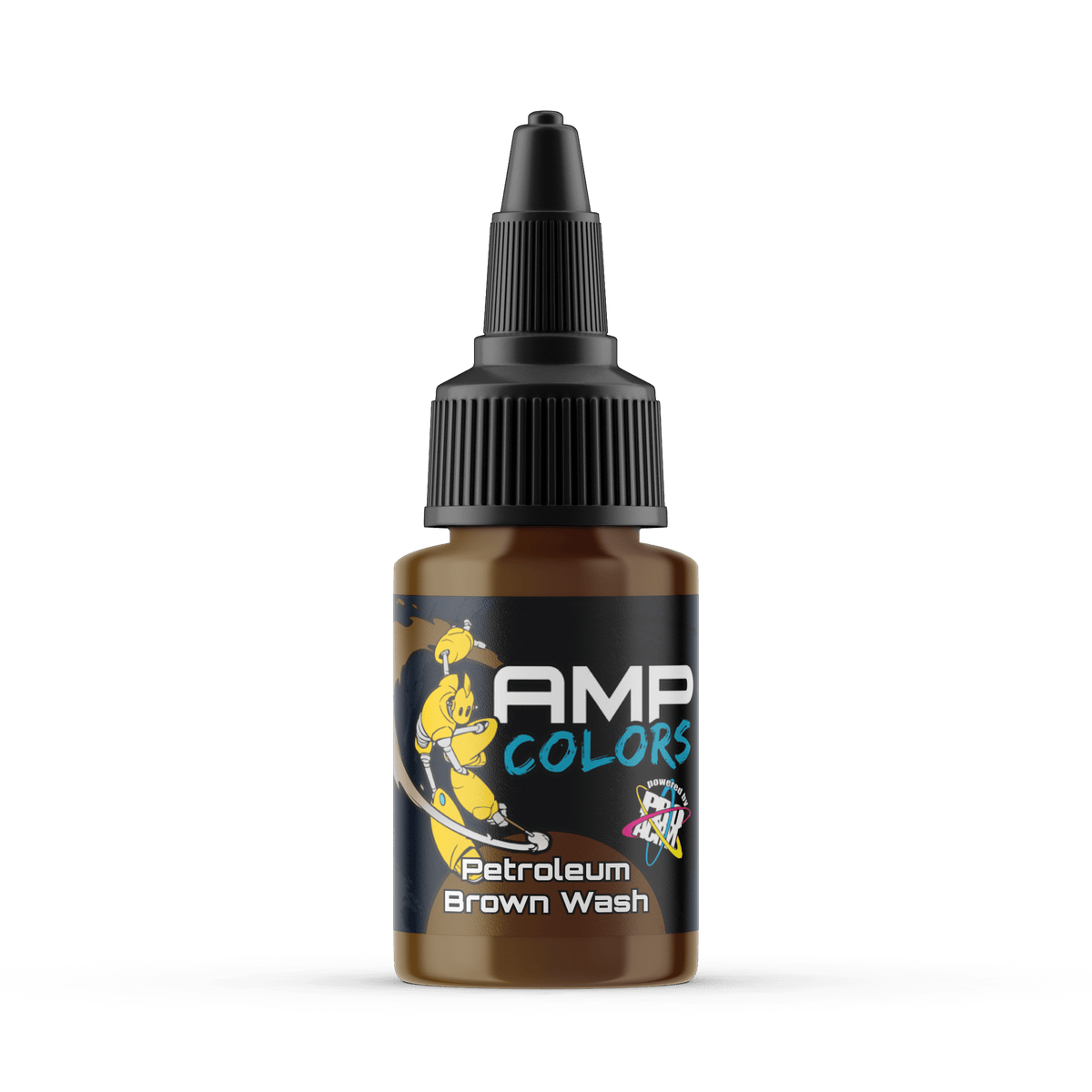 Monument Hobbies - AMP Colors - Petroleum Brown Wash - The Feisty Goblin Gamehouse -
