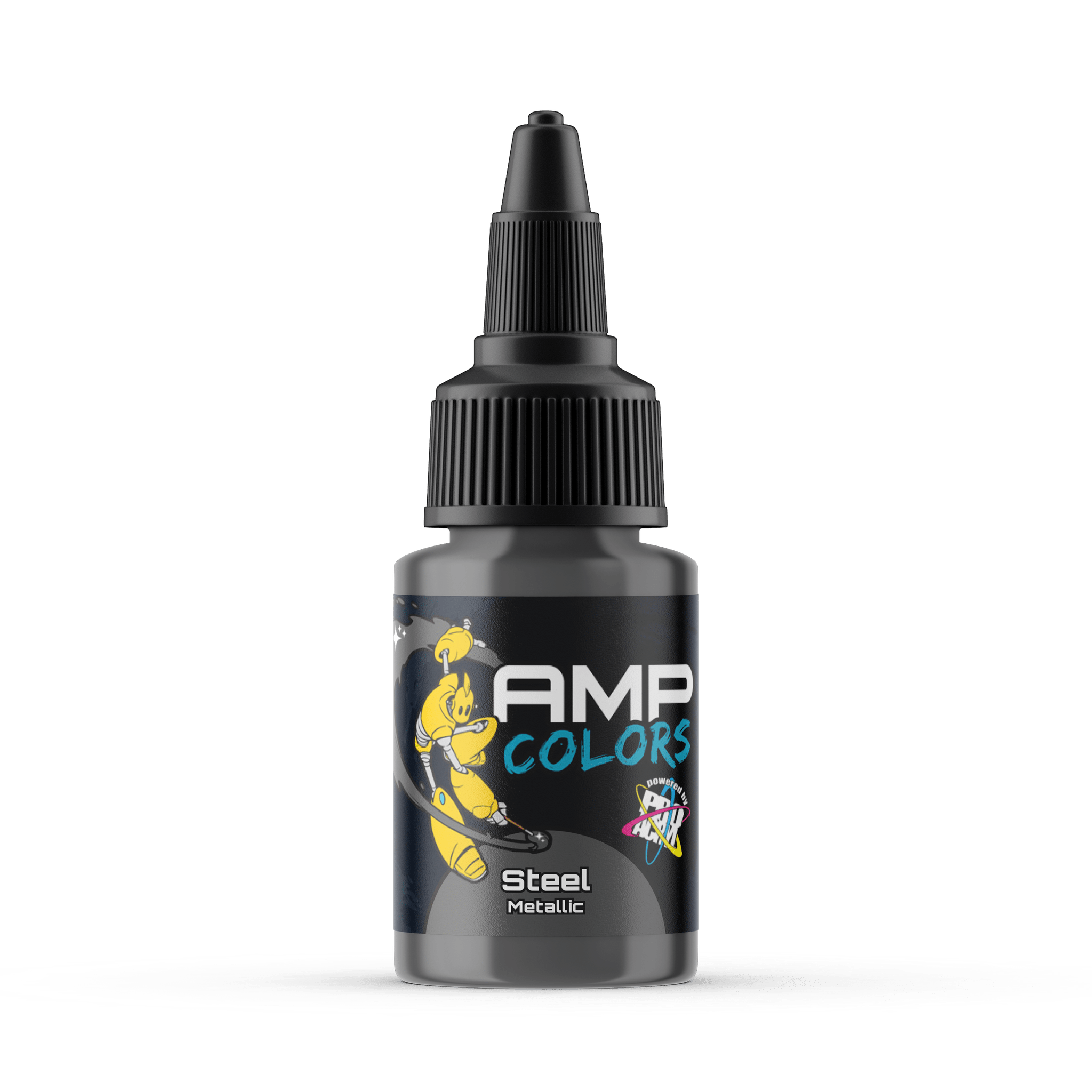 Monument Hobbies - AMP Colors - Steel - The Feisty Goblin Gamehouse -