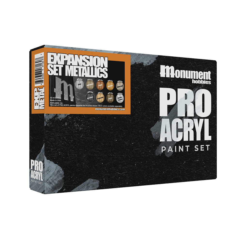 Monument Hobbies - Pro Acryl Metallic Set - The Feisty Goblin Gamehouse -