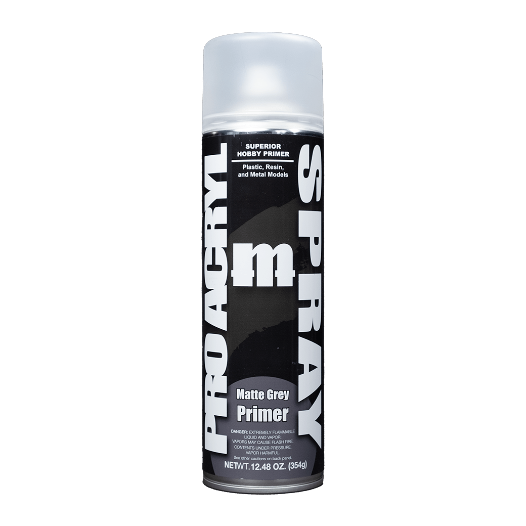 Monument Hobbies - PRO Acryl SPRAY - Matte Grey Primer - The Feisty Goblin Gamehouse -