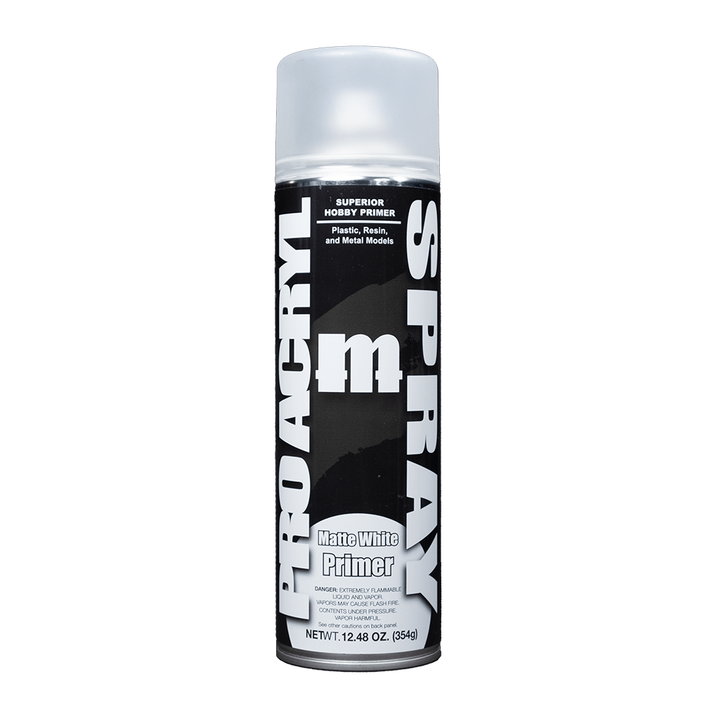 Monument Hobbies - PRO Acryl SPRAY - Matte White Primer - The Feisty Goblin Gamehouse -