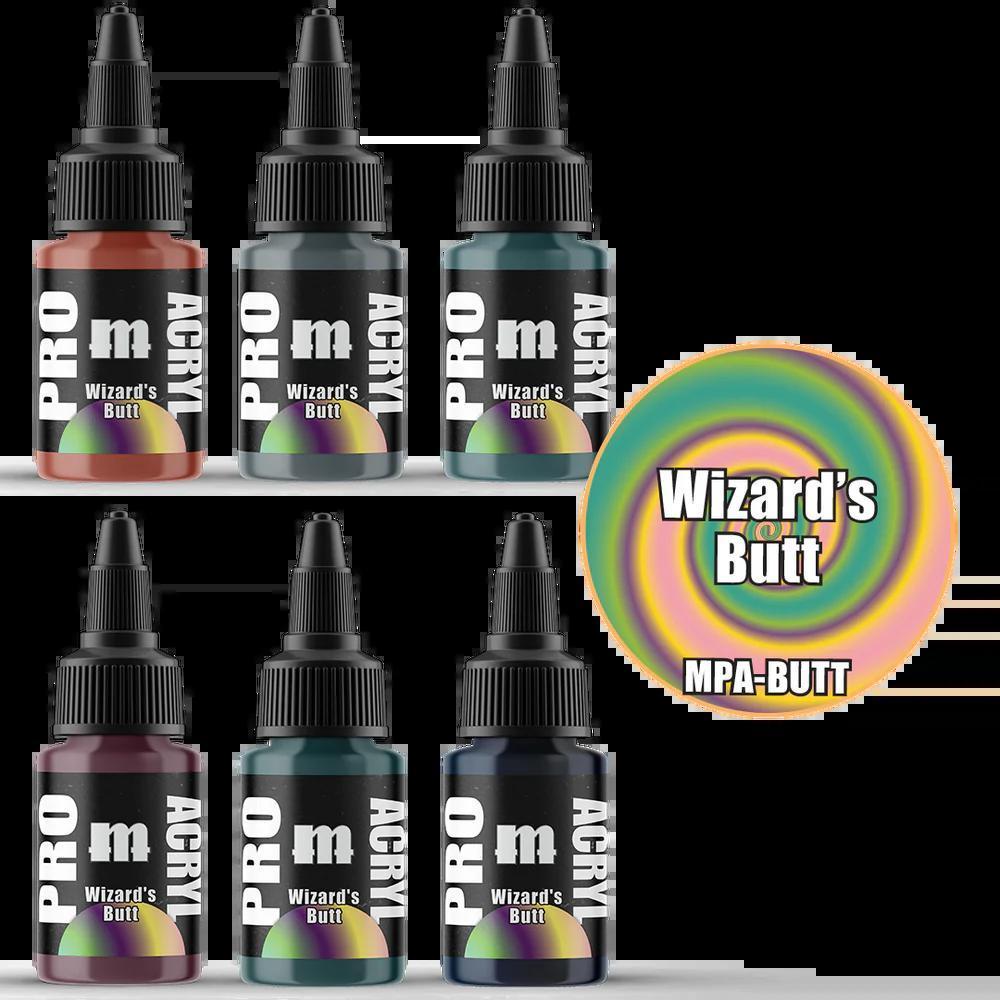 Monument Hobbies - Pro Acryl Wizard's Butt Set! - The Feisty Goblin Gamehouse -