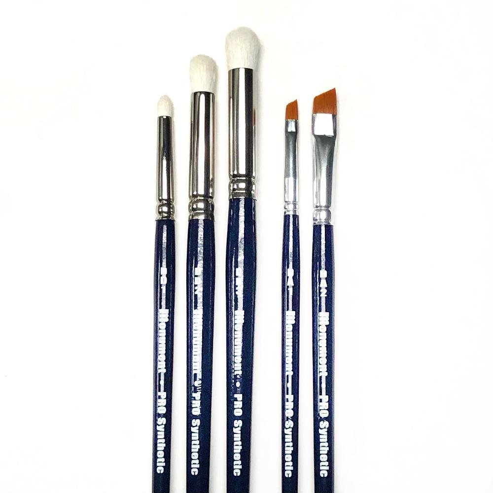 Monument Hobbies - Pro Synthetic Drybrush Set - The Feisty Goblin Gamehouse -