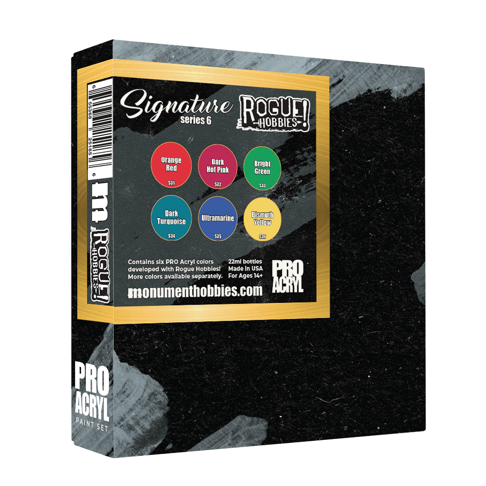 Monument Hobbies - Signature Sereies Set 6 - Rogue Hobbies - The Feisty Goblin Gamehouse -