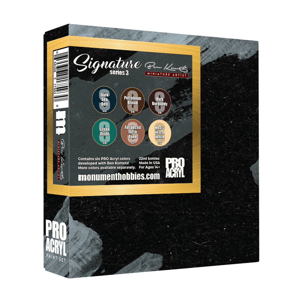 Monument Hobbies - Signature Series Set 3 - Ben Komets - The Feisty Goblin Gamehouse -