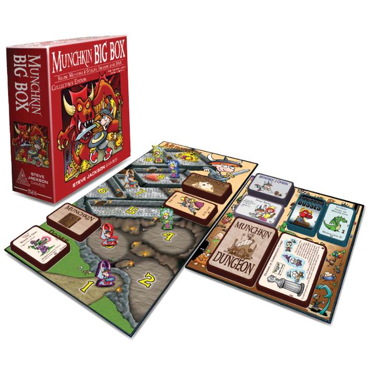 Munchkin Big Box - The Feisty Goblin Gamehouse -