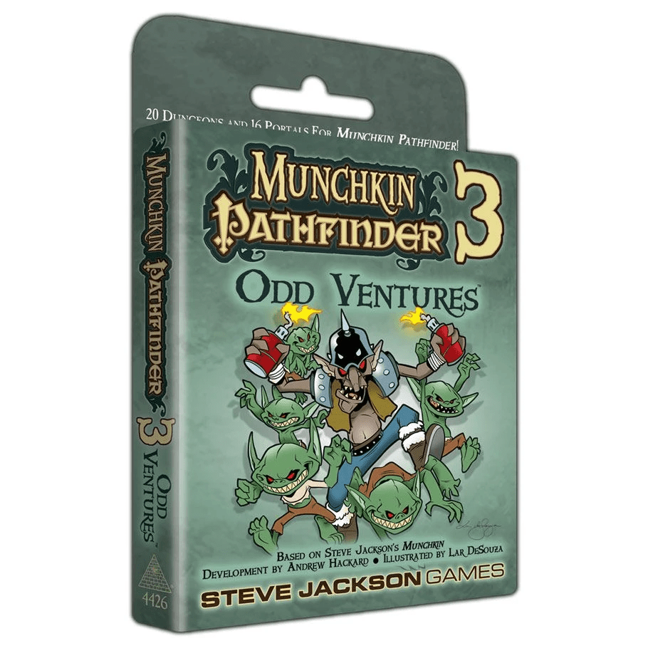 Munchkin Pathfinder: 3 Odd Ventures - The Feisty Goblin Gamehouse -