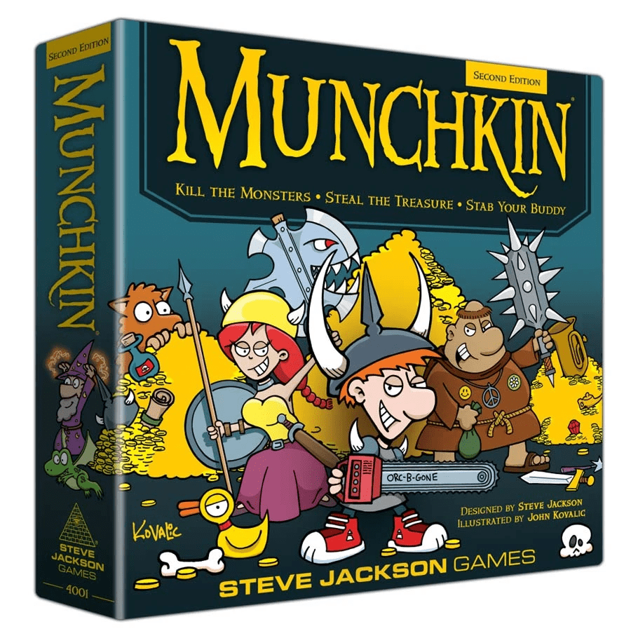 Munchkin: Second Edition - The Feisty Goblin Gamehouse -
