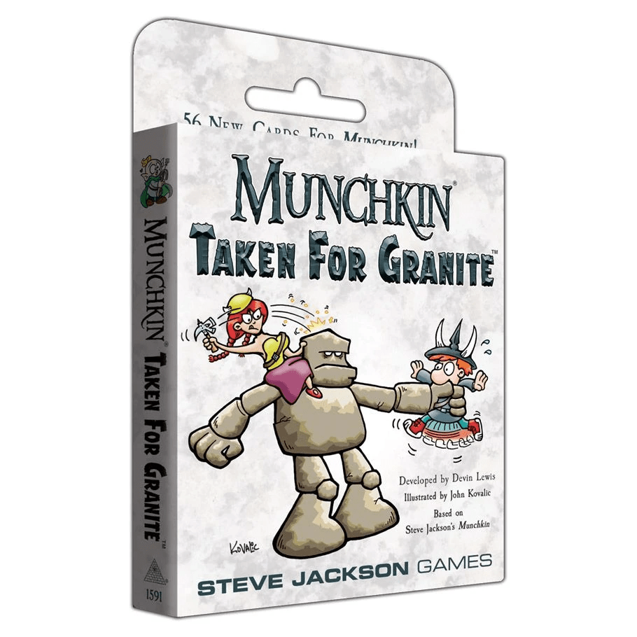 Munchkin: Taken for Granite Expansion - The Feisty Goblin Gamehouse -