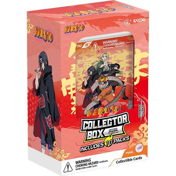 Naruto Collectible Cards: Smriti- Earth Scroll- Collector Box, Portrait Packaging- 002 (10 packs) - The Feisty Goblin Gamehouse -