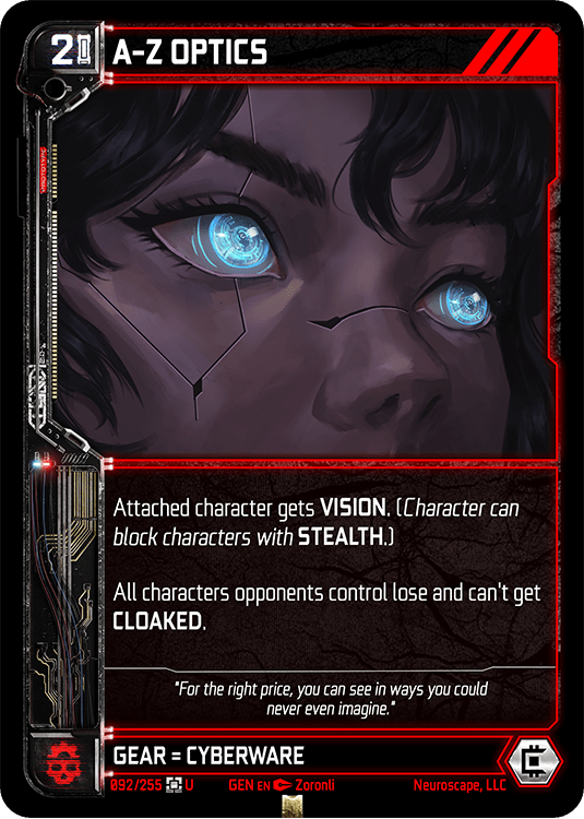 Neuroscape TCG - A-Z Optics GEN-092 - The Feisty Goblin Gamehouse -