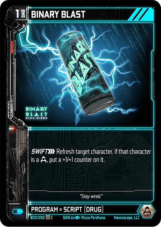 Neuroscape TCG - Binary Blast GEN-023 - The Feisty Goblin Gamehouse -