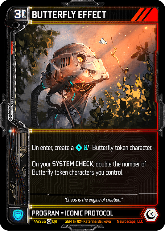 Neuroscape TCG - Butterfly Effect GEN-144 - The Feisty Goblin Gamehouse -