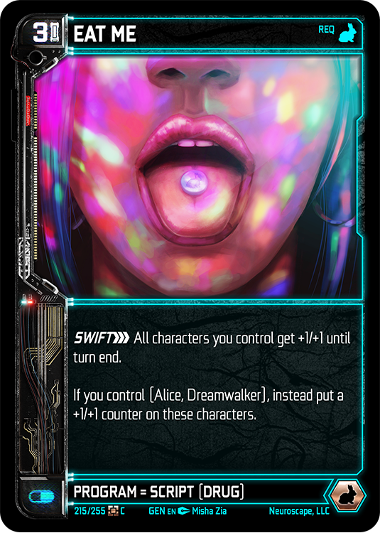 Neuroscape TCG - Eat Me GEN-215 - The Feisty Goblin Gamehouse -