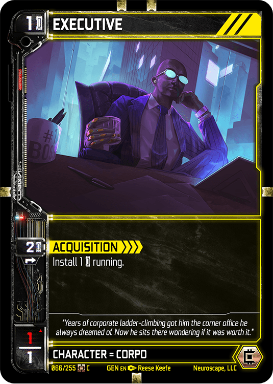 Neuroscape TCG - Executive GEN-066 - The Feisty Goblin Gamehouse -