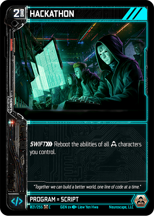 Neuroscape TCG - Hackathon GEN-021 - The Feisty Goblin Gamehouse -