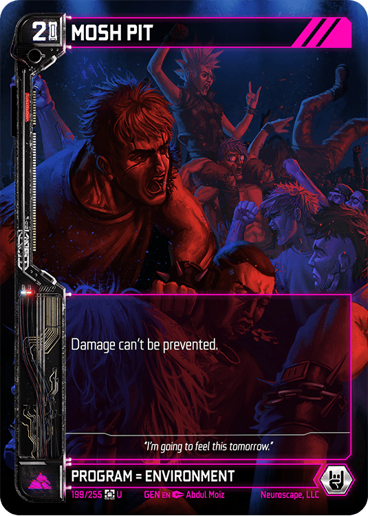 Neuroscape TCG - Mosh Pit GEN-199 - The Feisty Goblin Gamehouse -