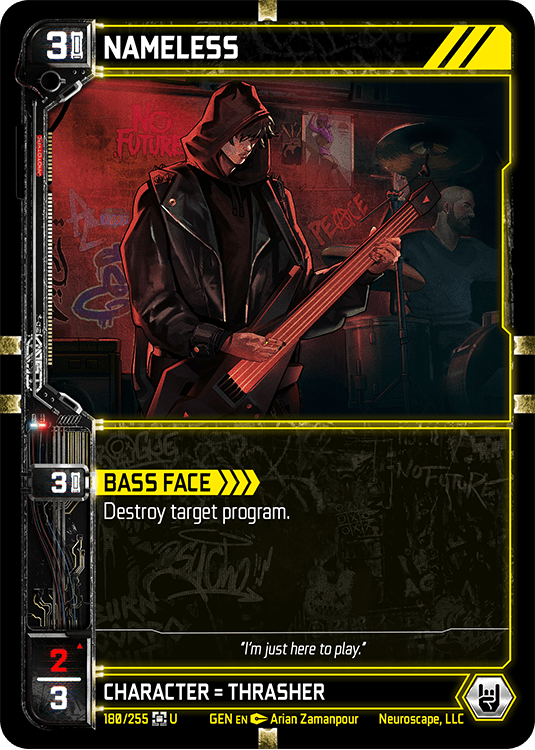 Neuroscape TCG - Nameless GEN-180 - The Feisty Goblin Gamehouse -