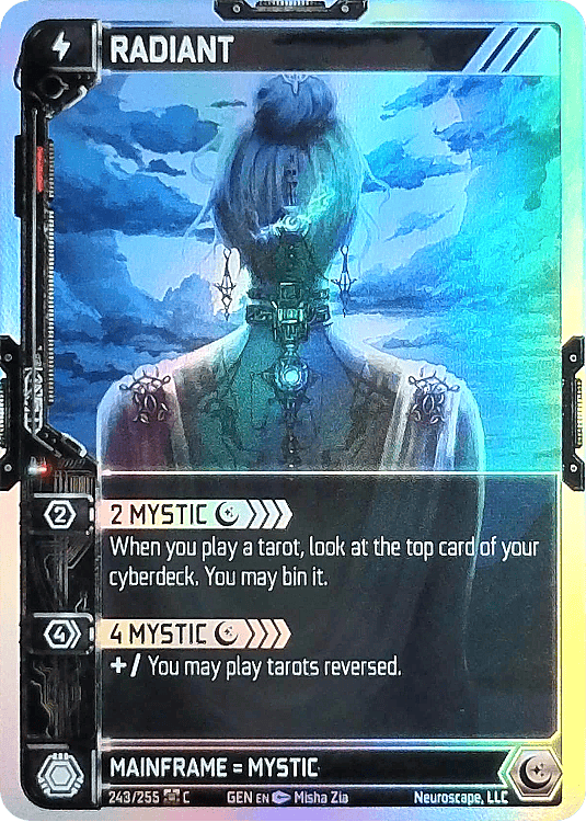 Neuroscape TCG - Radiant GEN-243Foil - The Feisty Goblin Gamehouse -