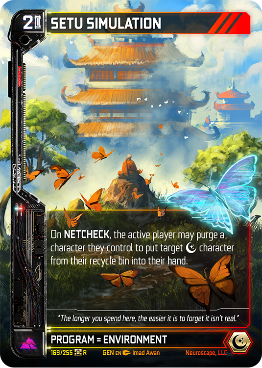 Neuroscape TCG - Setu Simulation GEN-169 - The Feisty Goblin Gamehouse -