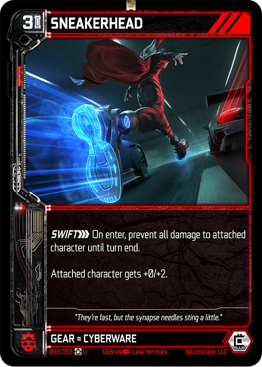 Neuroscape TCG - Sneakerhead GEN-093 - The Feisty Goblin Gamehouse -