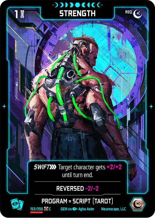 Neuroscape TCG - Strength GEN-153 - The Feisty Goblin Gamehouse -