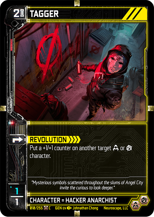 Neuroscape TCG - Tagger GEN-010 - The Feisty Goblin Gamehouse -