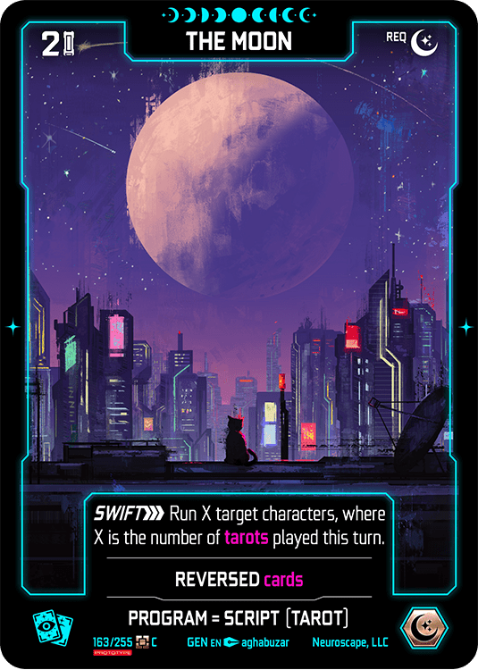 Neuroscape TCG - The Moon GEN-163 - The Feisty Goblin Gamehouse -