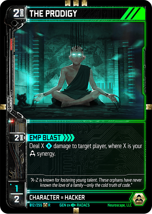 Neuroscape TCG - The Prodigy GEN-012 - The Feisty Goblin Gamehouse -
