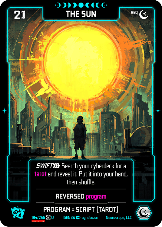 Neuroscape TCG - The Sun GEN-164 - The Feisty Goblin Gamehouse -
