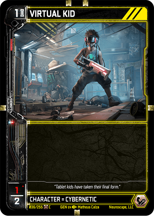 Neuroscape TCG - Virtual Kid GEN-036 - The Feisty Goblin Gamehouse -