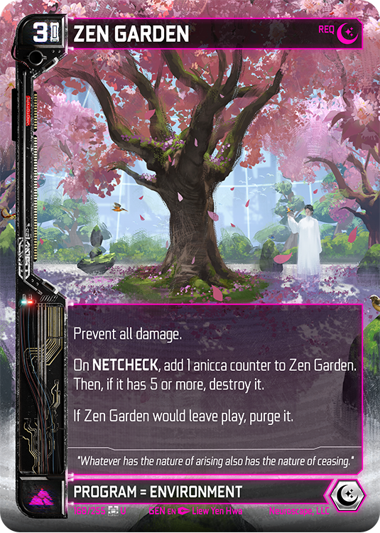 Neuroscape TCG - Zen Garden GEN-168 - The Feisty Goblin Gamehouse -