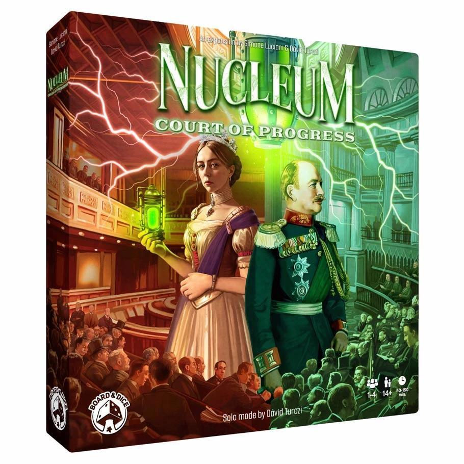 Nucleum: Court of Progress Expansion (Board&Dice) - The Feisty Goblin Gamehouse -