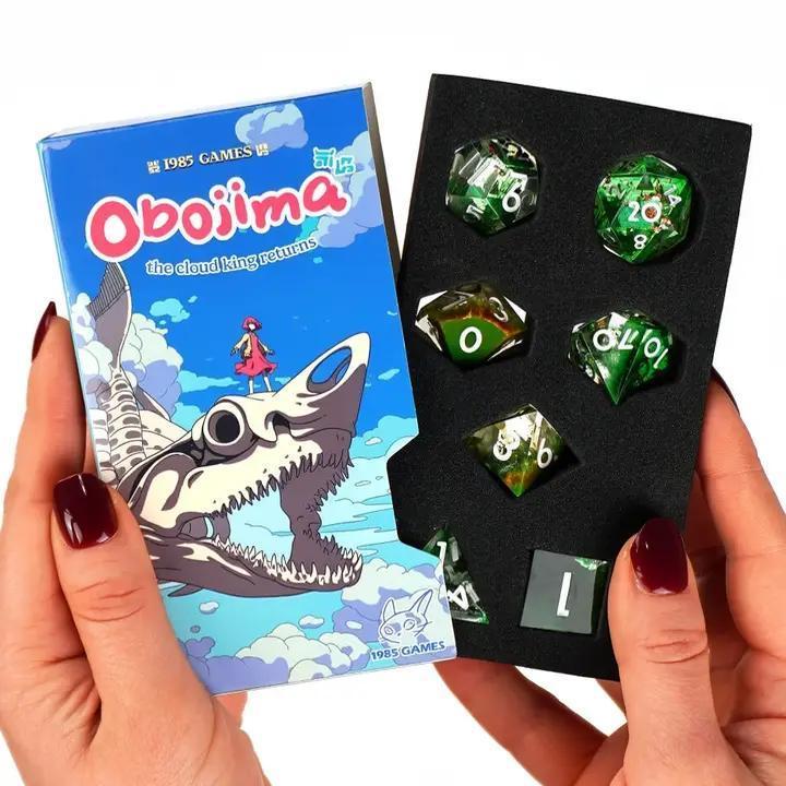 Obojima - Vhs Dice Set - The Feisty Goblin Gamehouse -