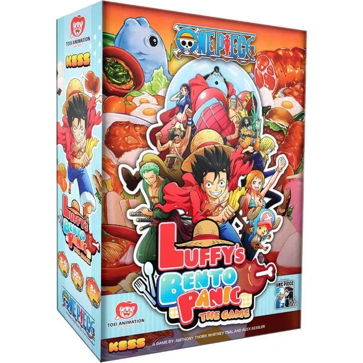 One Piece: Luffy’s Bento Panic Licensed Anime Party Game - The Feisty Goblin Gamehouse -