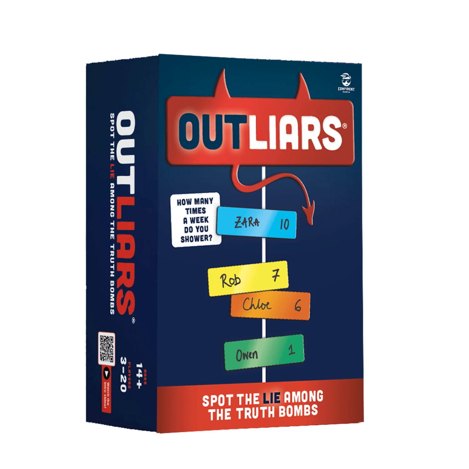 Outliars (Confident Games) - The Feisty Goblin Gamehouse -