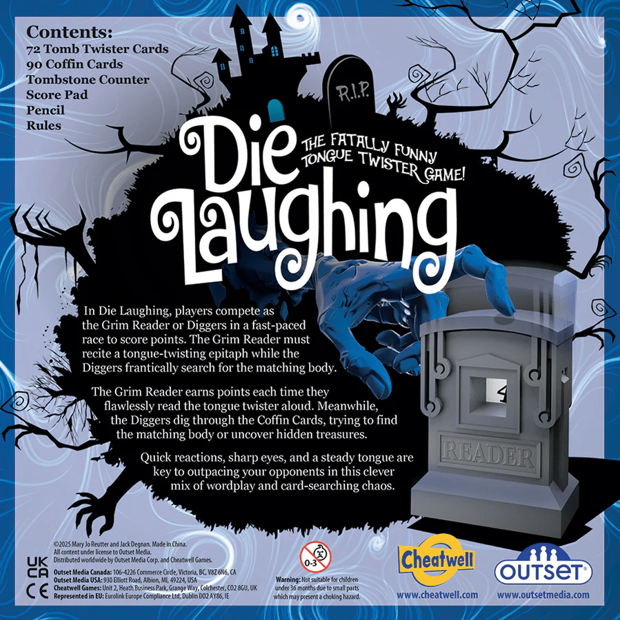 Outset - Die Laughing - The Feisty Goblin Gamehouse -