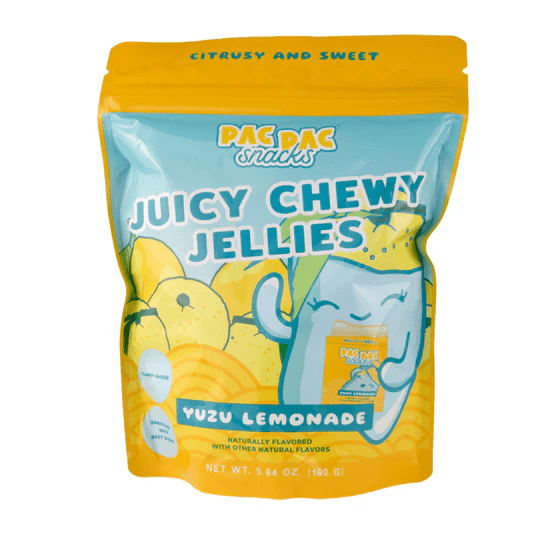 Pac Pac: Juicy Chewy Jellies Yuzu Lemonade (5.64oz) - The Feisty Goblin Gamehouse -