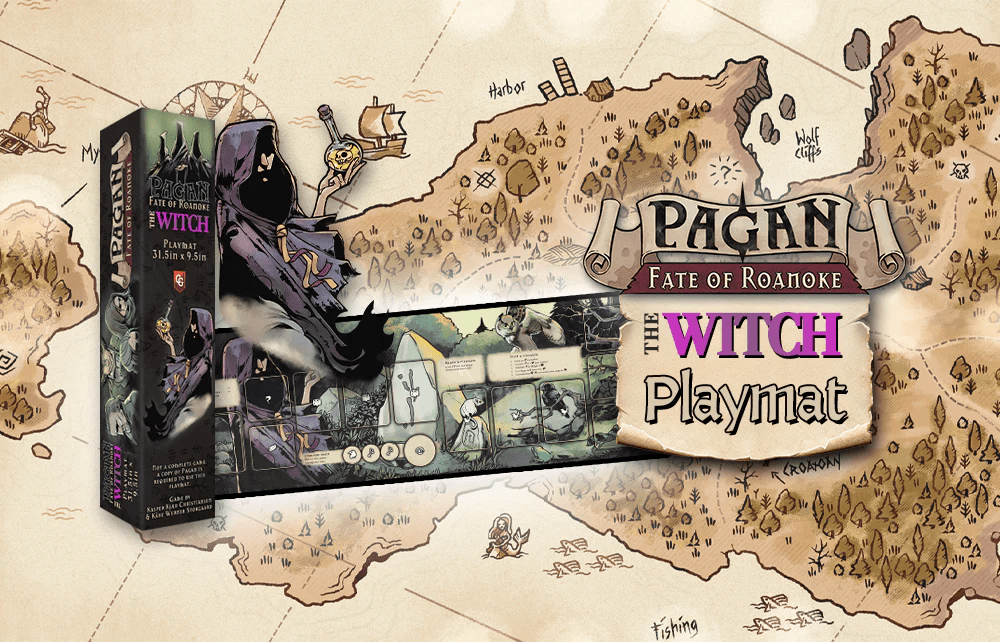 Pagan: The Witch Playmat - The Feisty Goblin Gamehouse -