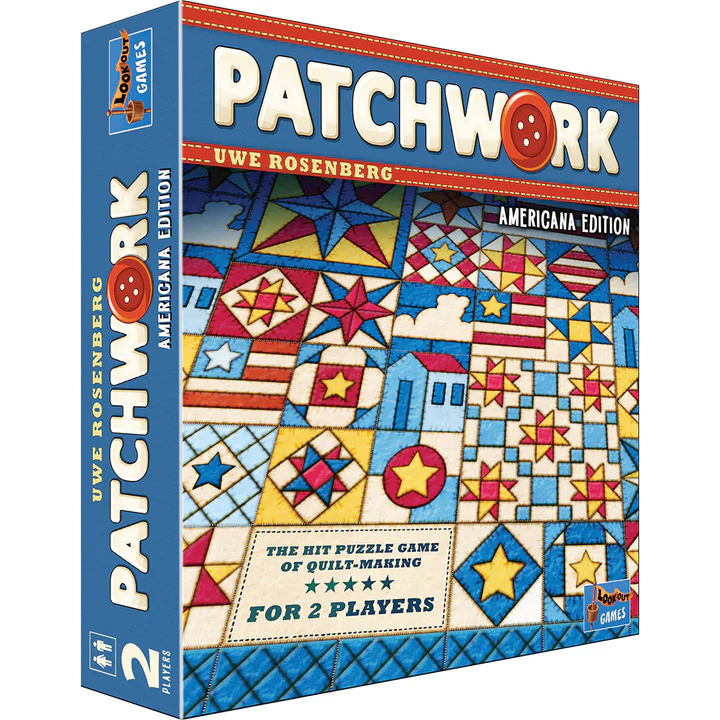 Patchwork Americana - The Feisty Goblin Gamehouse -