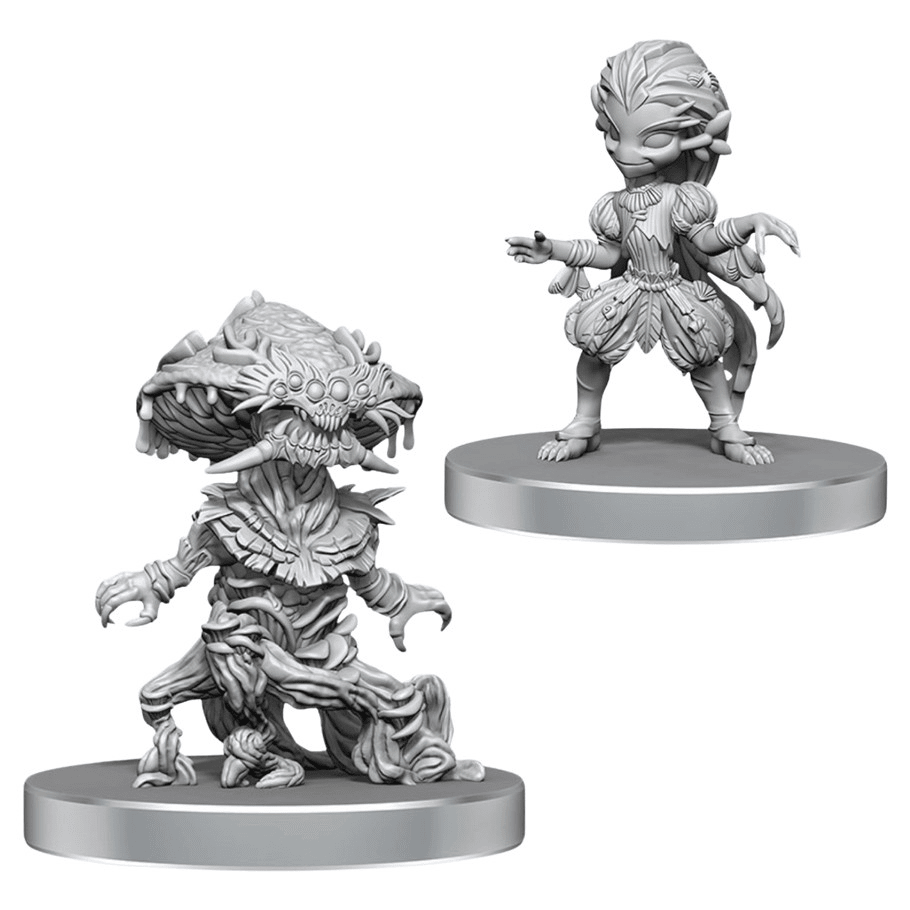 Pathfinder Battles Deep Cuts: Fungus Leshy and Seaweed Leshy - The Feisty Goblin Gamehouse -