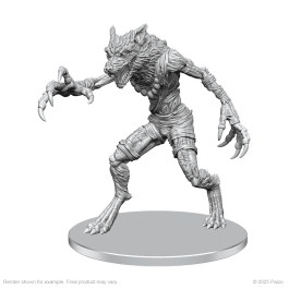 Pathfinder Battles Deep Cuts Miniatures: Wave 27- Meladaemon (Famine Daemon) - The Feisty Goblin Gamehouse -