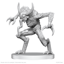 Pathfinder Battles Deep Cuts Miniatures: Wave 27- Vloriak (Despoiler Demon) & Demonologist - The Feisty Goblin Gamehouse -