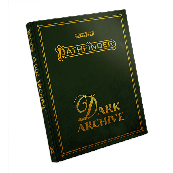 Pathfinder RPG, 2e: Dark Archive (Remastered), Special Edition - The Feisty Goblin Gamehouse -