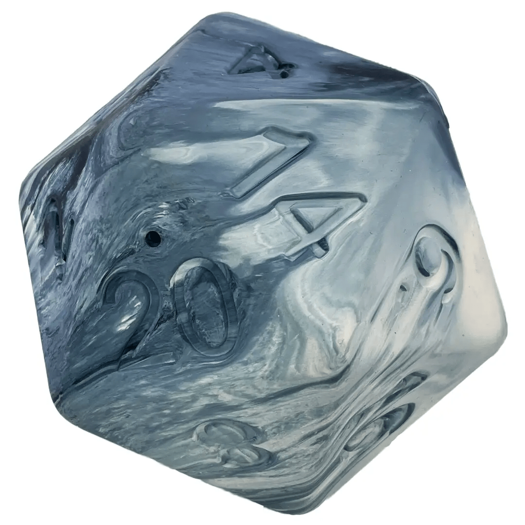 Pawlymorph Pet Toys - Barbarian Strength Dog D20 - The Feisty Goblin Gamehouse -