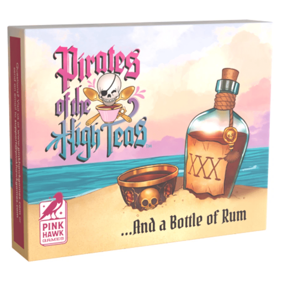 Pirates of the High Teas: A Bottle of Rum Expansion - The Feisty Goblin Gamehouse -