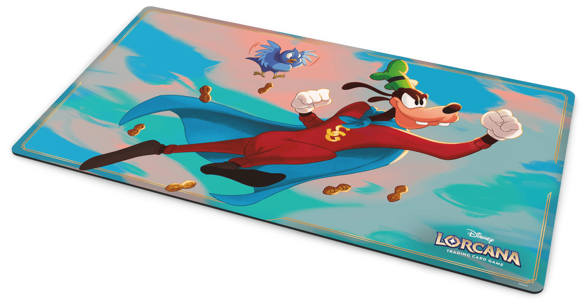 Playmat: Disney Lorcana - Wilds Unknown- Goofy - The Feisty Goblin Gamehouse -