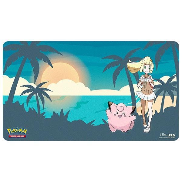 Playmat: Pokemon- Lillie and Clefairy - The Feisty Goblin Gamehouse -