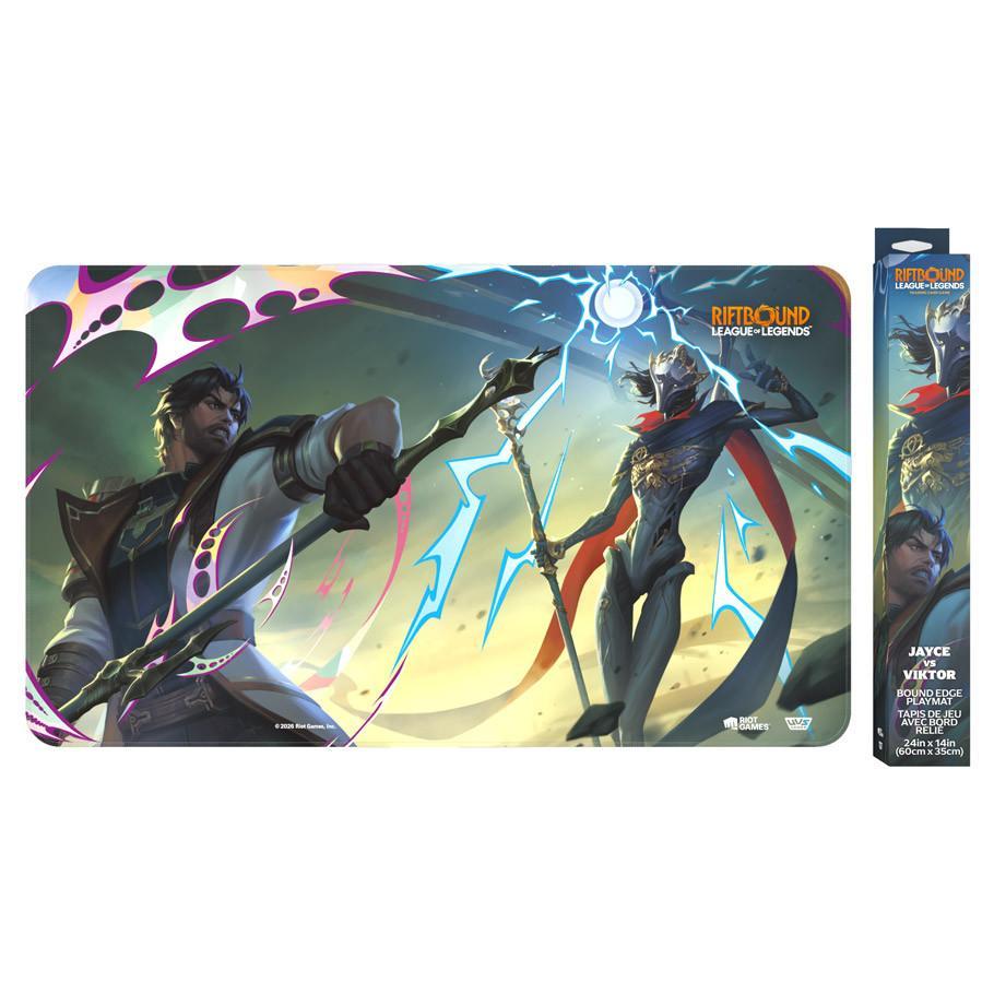 Playmat: Riftbound: Vendetta: Jace vs Viktor - The Feisty Goblin Gamehouse -