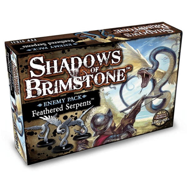 Shadows of Brimstone: Enemy Pack: Feathered Serpents - The Feisty Goblin Gamehouse -